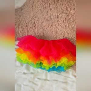 Little Girls Rainbow Tutu